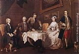 The Strode Family by William Hogarth